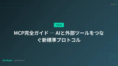 MCP完全ガイド ― AIと外部ツールをつなぐ新標準プロトコル