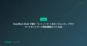 Cloudflare Mesh で組む「人 × ノード × AIエージェント」プライベートネットワーク受託構築ガイド 2026