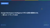 Google Workspace Intelligenceで中小企業の業務をAI化 — 導入ロードマップ 2026