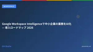 Google Workspace Intelligenceで中小企業の業務をAI化 — 導入ロードマップ 2026