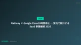 Railway × Google Cloud 8時間停止 ─ 受託で設計する SaaS 事業継続 2026