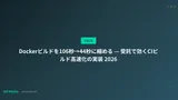 Dockerビルドを106秒→44秒に縮める — 受託で効くCIビルド高速化の実装 2026