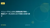 リニューアルしたのに検索結果が地味 — 構造化データ(JSON-LD)で見栄えを取り戻す